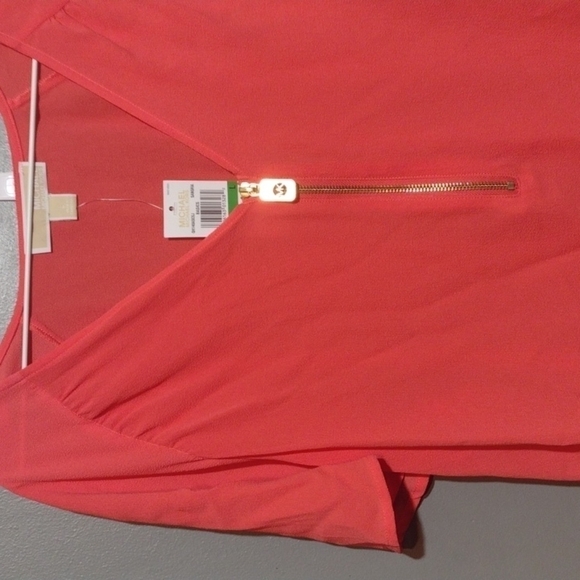 ð
ºmichael by Michael kors women's blouse size large Coral - Picture 10 of 10